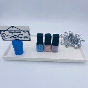 Londontown Lakur Enhanced Color Nail Polish gift set - 3pc, NEW - 3 x 7 ml.